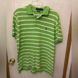 VTG Ralph Lauren Lime Terry Cloth Beach Polo
